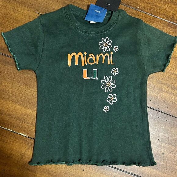 Youth Miami University Girls T-Shirt Size 2T - Picture 1 of 4
